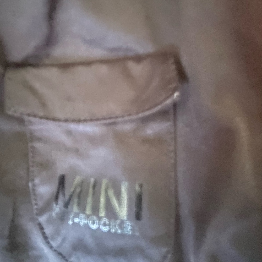 Women’s Black-BRITISH RACING INTERIOR MINI COOPER COAT. Two inside pockets - Picture 8 of 15